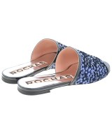 ROCHAS（ロシャス）サンダル 黒 サイズ:36(22.5cm位) レディース/2200708541074