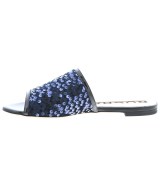 ROCHAS（ロシャス）サンダル 黒 サイズ:36(22.5cm位) レディース/2200708541074