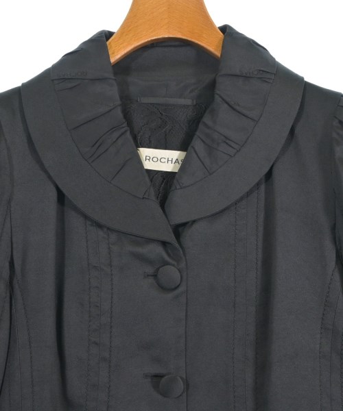 ROCHAS（ロシャス）ステンカラーコート 紺 サイズ:-(M位) レディース/2200663157013