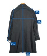 ROCHAS（ロシャス）ステンカラーコート 紺 サイズ:-(M位) レディース/2200663157013