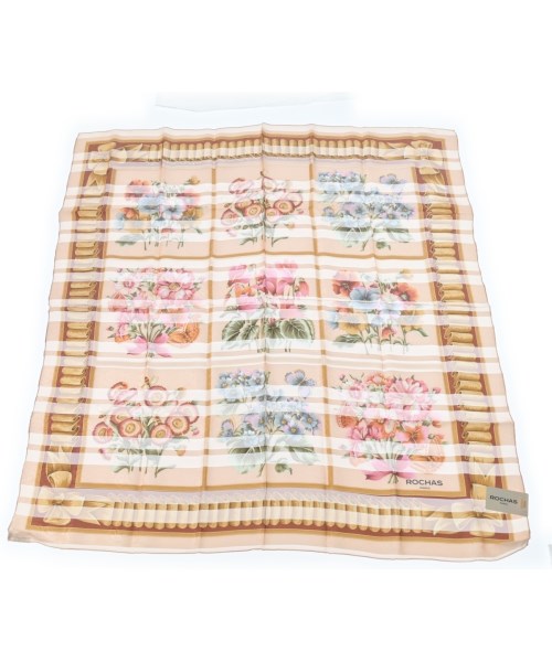 ROCHAS(ロシャス)バンダナ・スカーフ ピンク サイズ:-/2200660171067