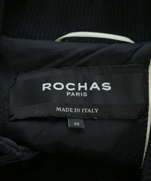 ROCHAS（ロシャス）ブルゾン 黒 サイズ:42(M位) レディース/2200671106041
