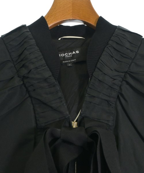 ROCHAS（ロシャス）ブルゾン 黒 サイズ:42(M位) レディース/2200671106041