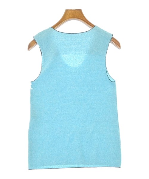 ROCHAS（ロシャス）ベスト/ノースリーブ 青 サイズ:34(XXS位) レディース/2200728804098