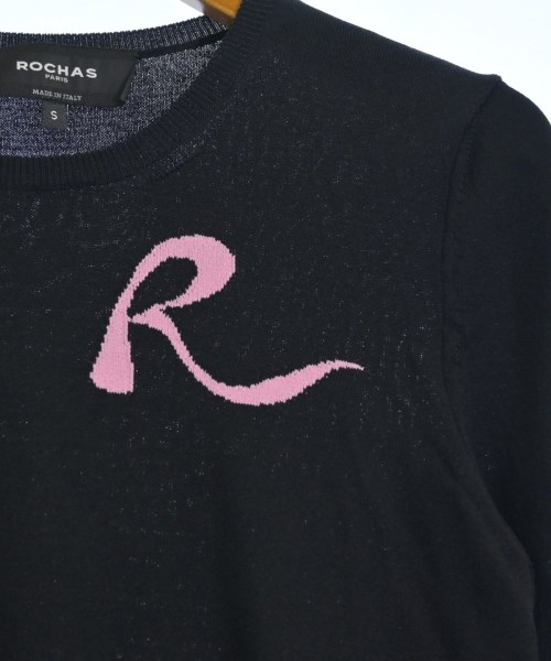 ROCHAS（ロシャス）ニット・セーター 黒 サイズ:S レディース/2200724747108