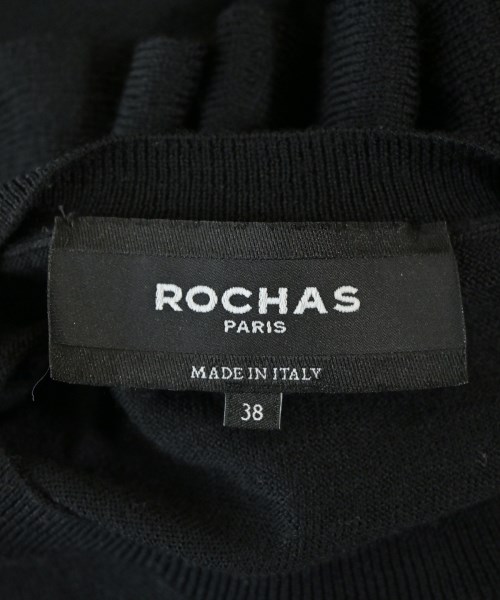 ROCHAS（ロシャス）ニット・セーター 黒 サイズ:38(S位) レディース/2200725174019