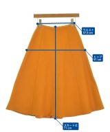 ROCHAS（ロシャス）ロング・マキシ丈スカート オレンジ サイズ:38(S位) レディース/2200723174080
