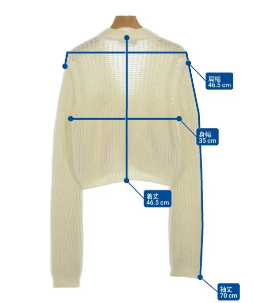ROCHAS（ロシャス）カーディガン 白 サイズ:40(M位) レディース/2200683845013