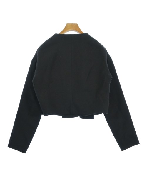 ANNE VALERIE HASH（アンヴァレリーアッシュ）ノーカラージャケット 黒 サイズ:XS レディース/2200629934016