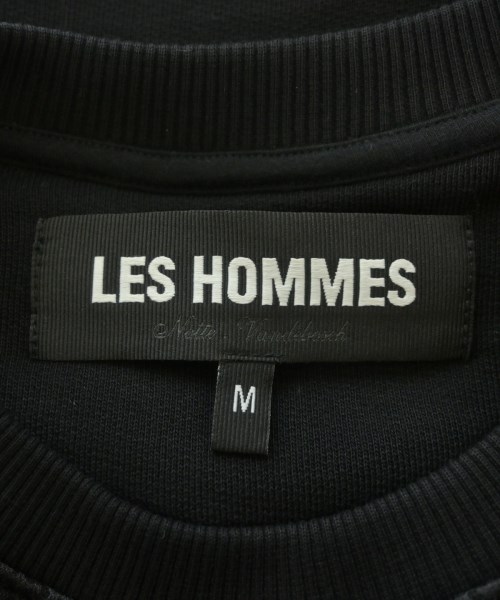 LES HOMMES（ロム）スウェット 黒 サイズ:M メンズ/2200732205133