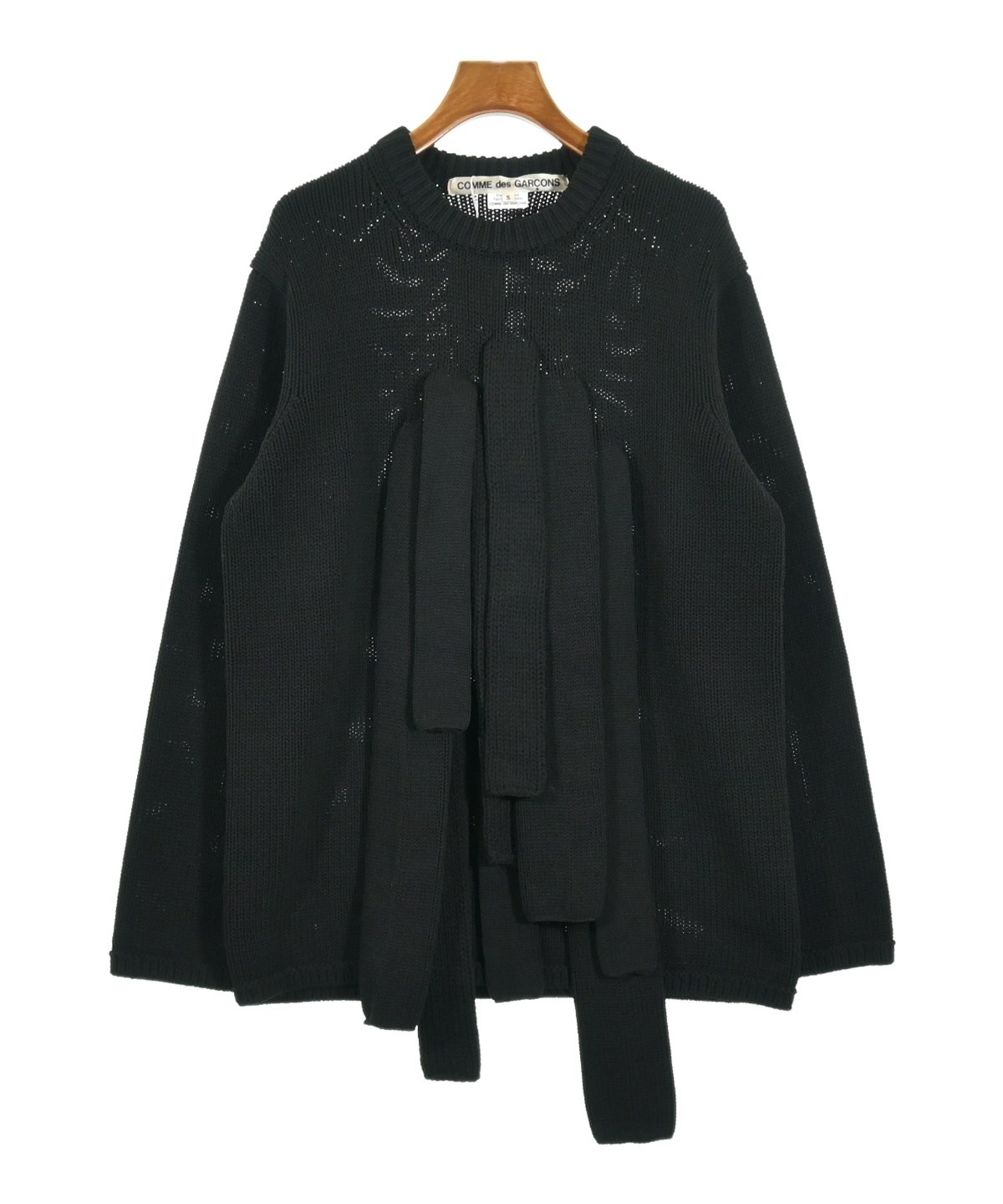BLACK COMME des GARCONS ニット・セーター S 黒 【古着】【中古】【送料無料】 2125426m0012_1.jpg