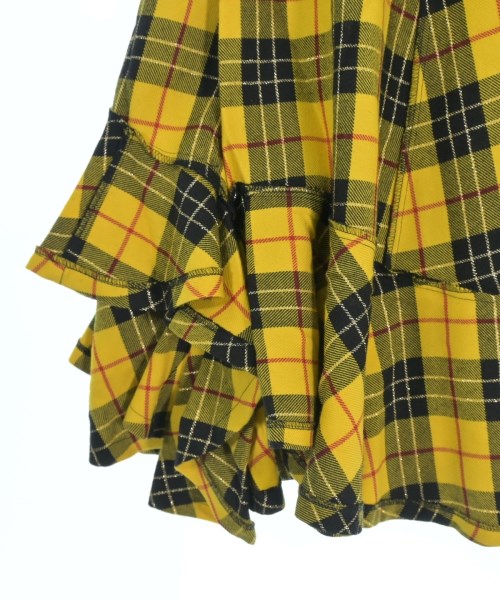 COMME des GARCONS（コムデギャルソン）ロング・マキシ丈スカート 黄 サイズ:S レディース/2200448343020