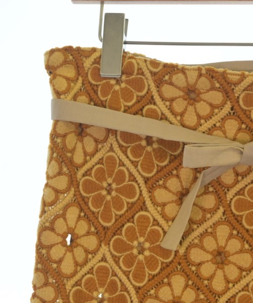 COMME des GARCONS（コムデギャルソン）ロング・マキシ丈スカート 黄 サイズ:S レディース/2200455945101