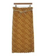 COMME des GARCONS（コムデギャルソン）ロング・マキシ丈スカート 黄 サイズ:S レディース/2200455945101