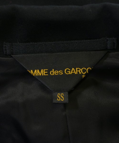 COMME des GARCONS（コムデギャルソン）カジュアルジャケット 黒 サイズ:SS レディース/2200426674047