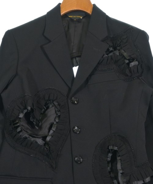 COMME des GARCONS（コムデギャルソン）カジュアルジャケット 黒 サイズ:SS レディース/2200426674047