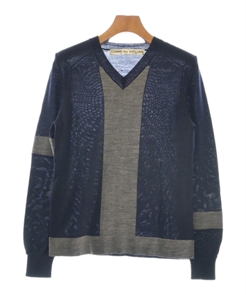 COMME des GARCONS（コムデギャルソン）カーディガン 紺 サイズ