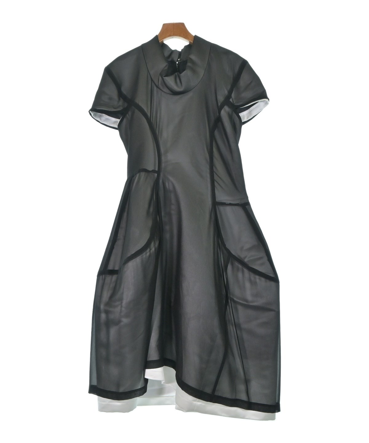 COMME des GARCONS（コムデギャルソン）ワンピース 黒 サイズ:XS