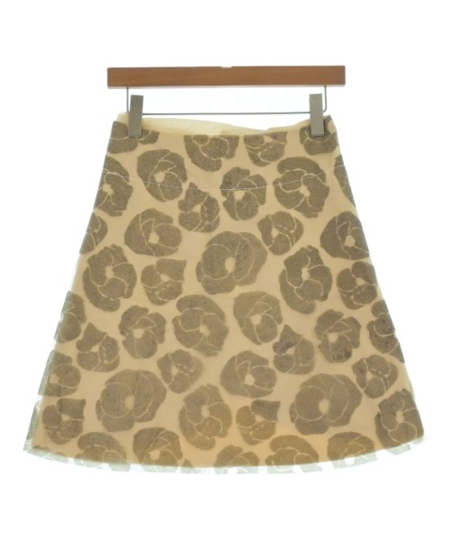 COMME des GARCONS（コムデギャルソン）ひざ丈スカート 白 サイズ:-(XS位) レディース/2200491335089