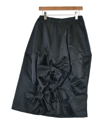 COMME des GARÇONS ブラック フレアロングスカート COMME des GARCONS COMME des GARCONS（コムデギャルソン