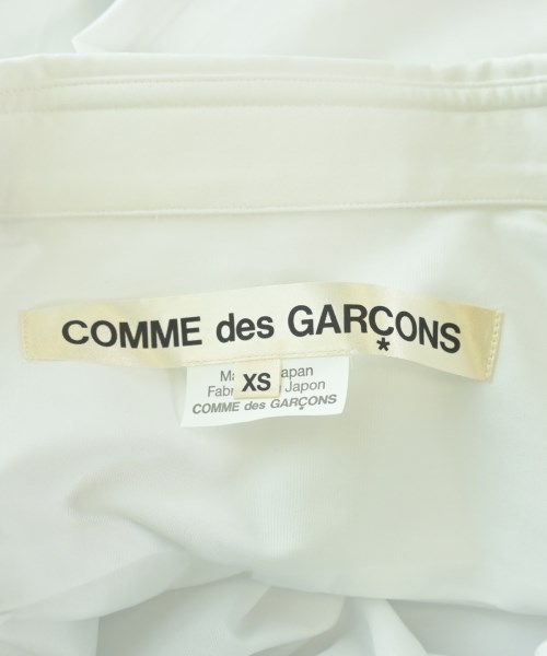 COMME des GARCONS（コムデギャルソン）ブラウス 白 サイズ:XS レディース/2200554508030