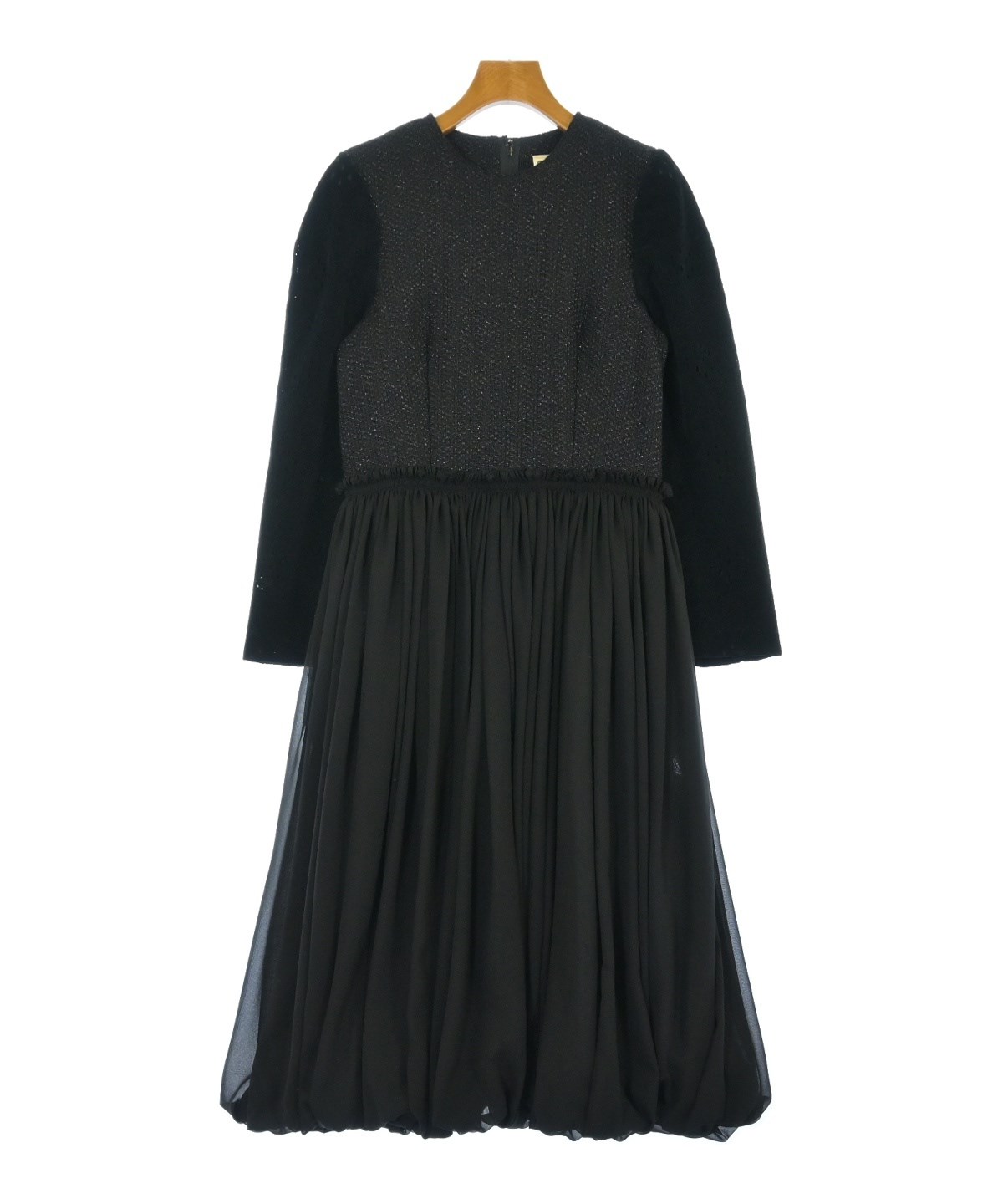 COMME des GARCONS（コムデギャルソン）ワンピース 黒 サイズ:XS