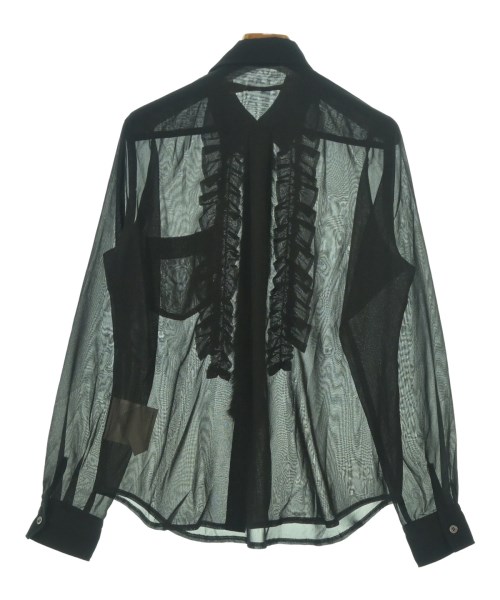 COMME des GARCONS（コムデギャルソン）カジュアルシャツ 黒 サイズ:S レディース/2200634694028