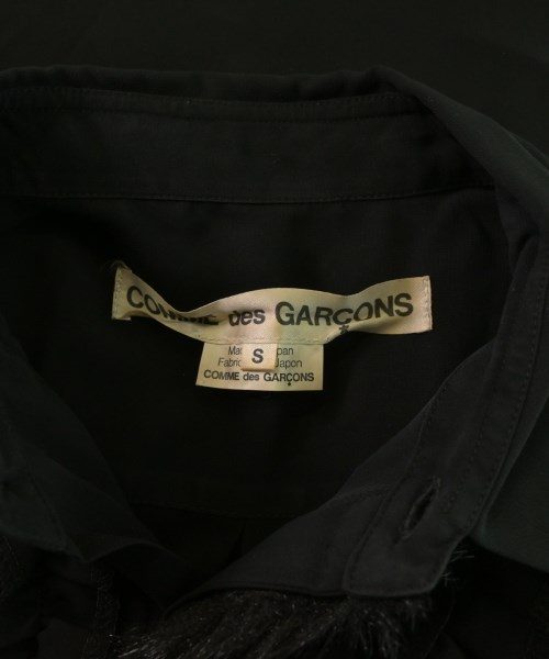 COMME des GARCONS（コムデギャルソン）カジュアルシャツ 黒 サイズ:S レディース/2200634694028