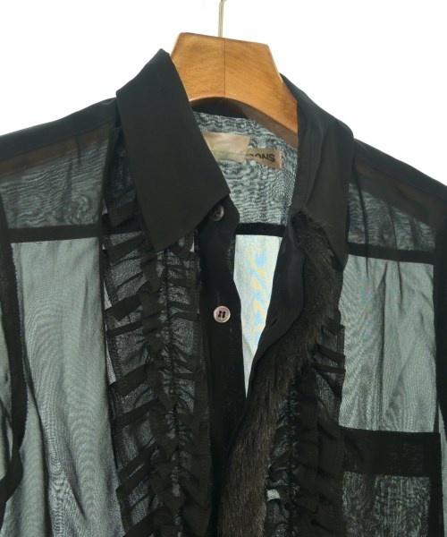COMME des GARCONS（コムデギャルソン）カジュアルシャツ 黒 サイズ:S レディース/2200634694028