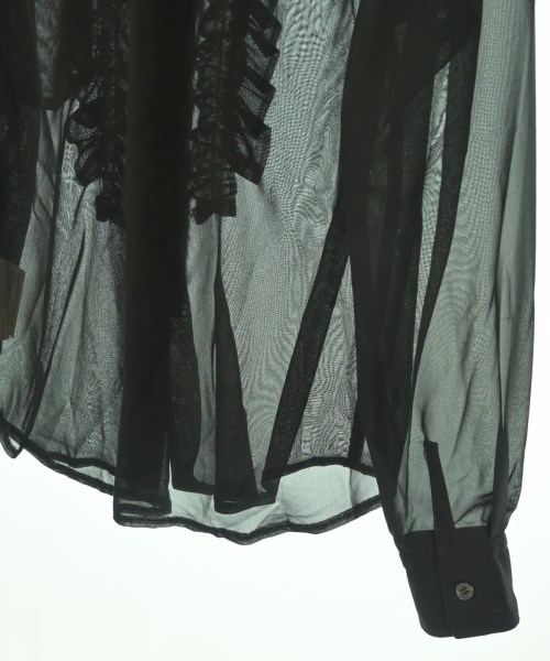 COMME des GARCONS（コムデギャルソン）カジュアルシャツ 黒 サイズ:S レディース/2200634694028