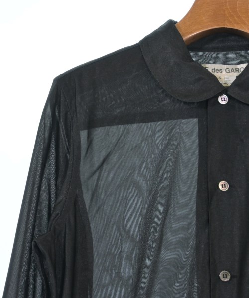 COMME des GARCONS（コムデギャルソン）カジュアルシャツ 黒 サイズ:S レディース/2200634694035