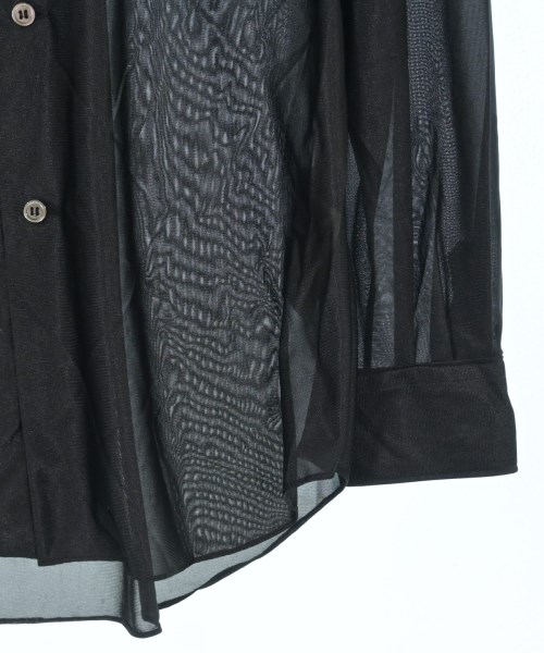 COMME des GARCONS（コムデギャルソン）カジュアルシャツ 黒 サイズ:S レディース/2200634694035