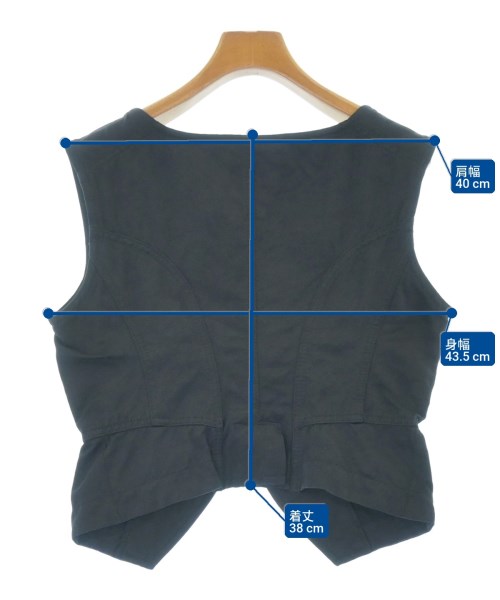 COMME des GARCONS（コムデギャルソン）ベスト 紺 サイズ:S レディース/2200634507052