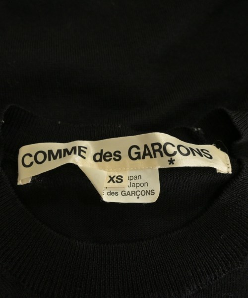 COMME des GARCONS（コムデギャルソン）ニット・セーター 黒 サイズ:XS レディース/2200636985049