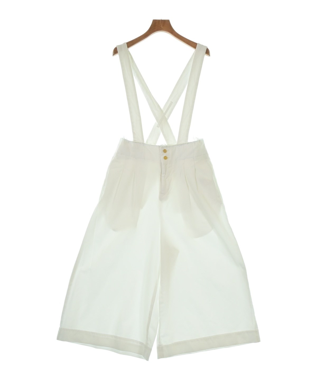 COMME des GARCONS（コムデギャルソン）オールインワン/サロペット 白