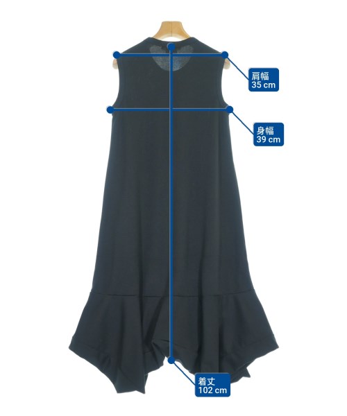 COMME des GARCONS（コムデギャルソン）ワンピース 黒 サイズ:S レディース/2200622752051