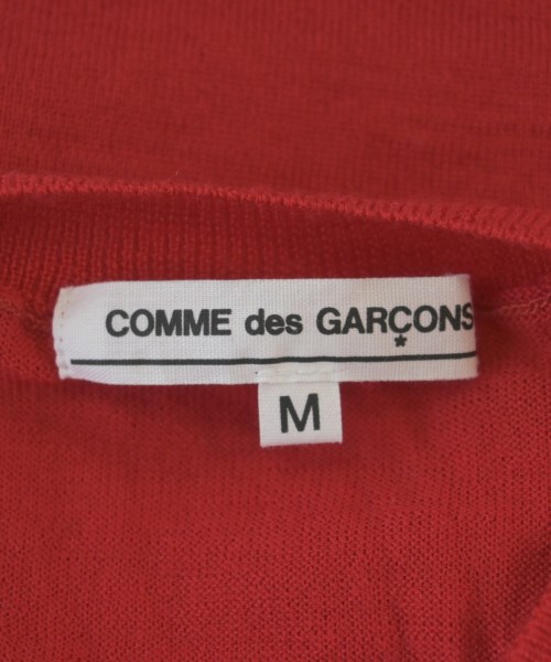 COMME des GARCONS（コムデギャルソン）ニット・セーター 赤 サイズ:M レディース/2200637349031