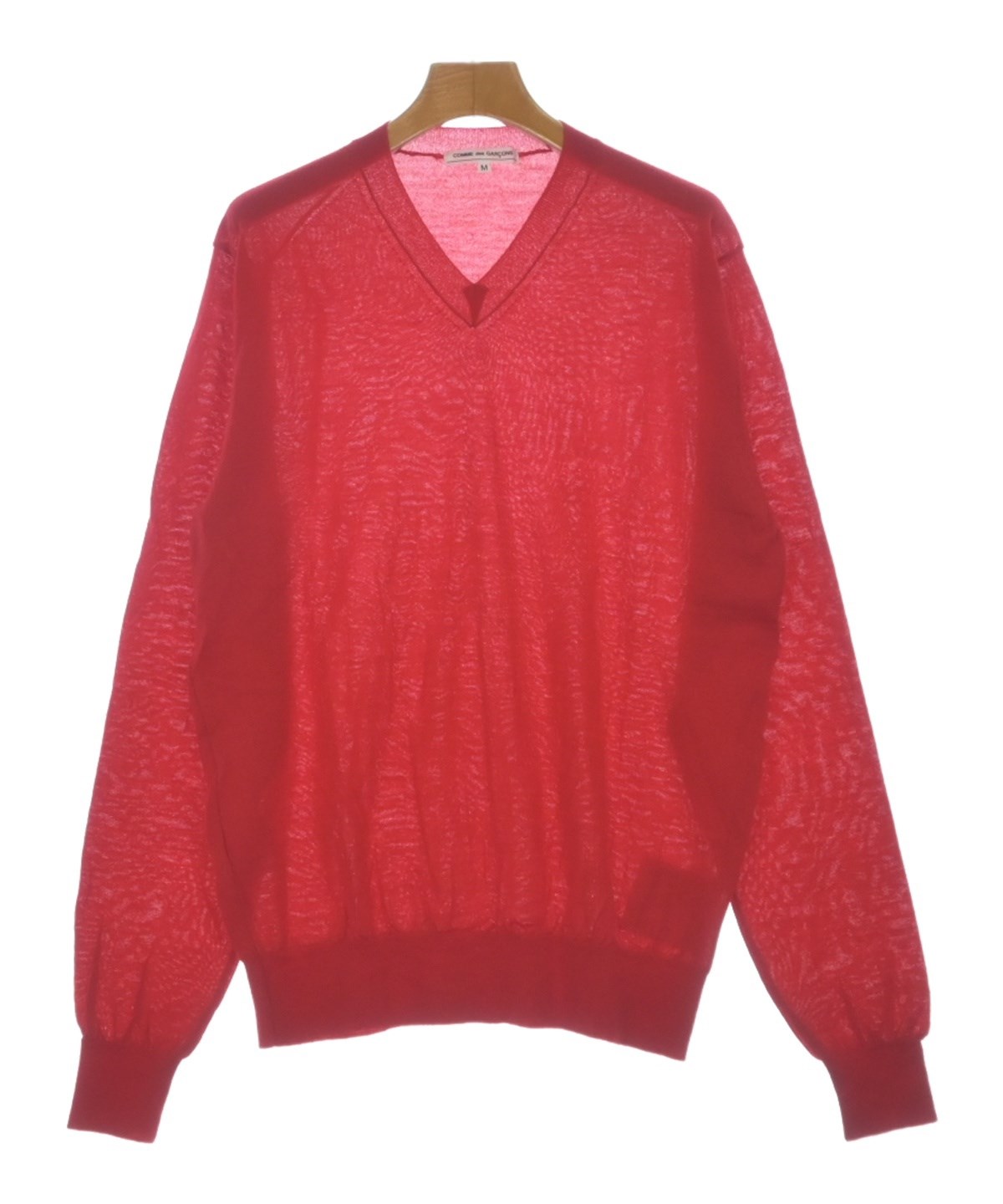 T*2様 【値下げOK！】コムデギャルソン　ウールニット　Ｍサイズ　レッド T*2様 【値下げOK！】コムデギャルソン ウールニット Mサイズ レッド