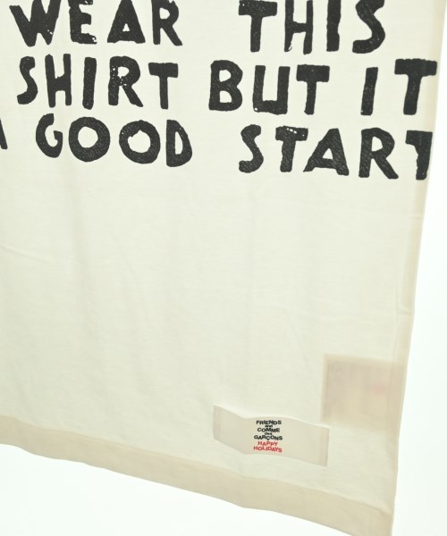 COMME des GARCONS（コムデギャルソン）Tシャツ・カットソー 白 サイズ:L メンズ/2200609208830