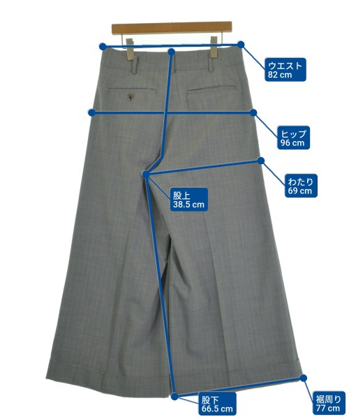 COMME des GARCONS（コムデギャルソン）スラックス グレー サイズ:M レディース/2200638649062