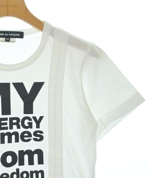 COMME des GARCONS（コムデギャルソン）Tシャツ・カットソー 白 サイズ:XS レディース/2200623976128
