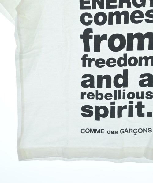 COMME des GARCONS（コムデギャルソン）Tシャツ・カットソー 白 サイズ:XS レディース/2200623976128