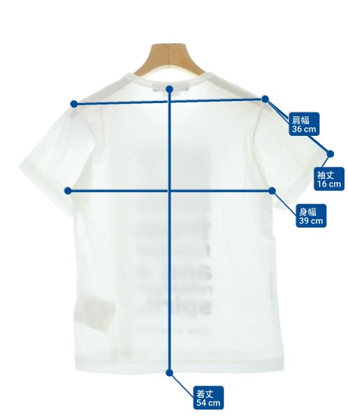 COMME des GARCONS（コムデギャルソン）Tシャツ・カットソー 白 サイズ:XS レディース/2200623976128