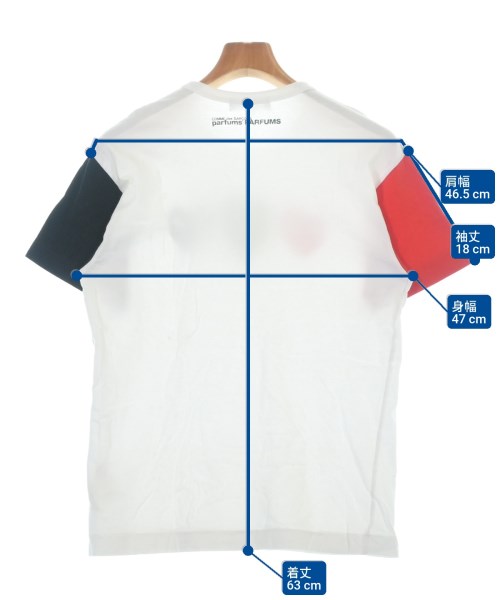 COMME des GARCONS（コムデギャルソン）Tシャツ・カットソー 白 サイズ:M メンズ/2200639357027