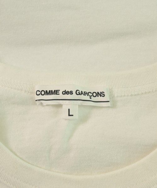 COMME des GARCONS（コムデギャルソン）Tシャツ・カットソー 白 サイズ:L メンズ/2200624819080
