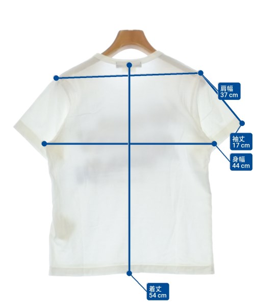 COMME des GARCONS（コムデギャルソン）Tシャツ・カットソー 白 サイズ:S レディース/2200640430030