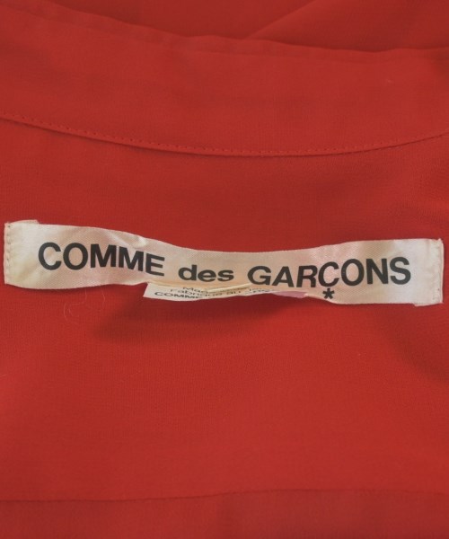 COMME des GARCONS（コムデギャルソン）ブラウス 赤 サイズ:S レディース/2200624886105