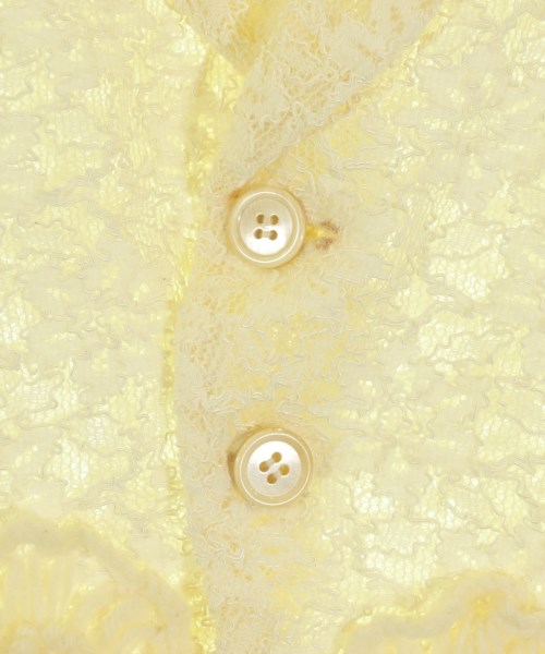 COMME des GARCONS（コムデギャルソン）テーラードジャケット 黄 サイズ:S レディース/2200624886129