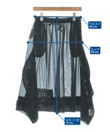 COMME des GARCONS（コムデギャルソン）ロング・マキシ丈スカート 黒 サイズ:S レディース/2200624886150