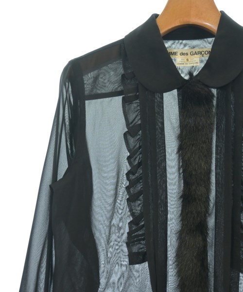 COMME des GARCONS（コムデギャルソン）ブラウス 黒 サイズ:S レディース/2200624886181